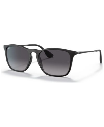Ray-Ban Unisex Low Bridge Fit Sunglasses, RB4187F CHRIS 54