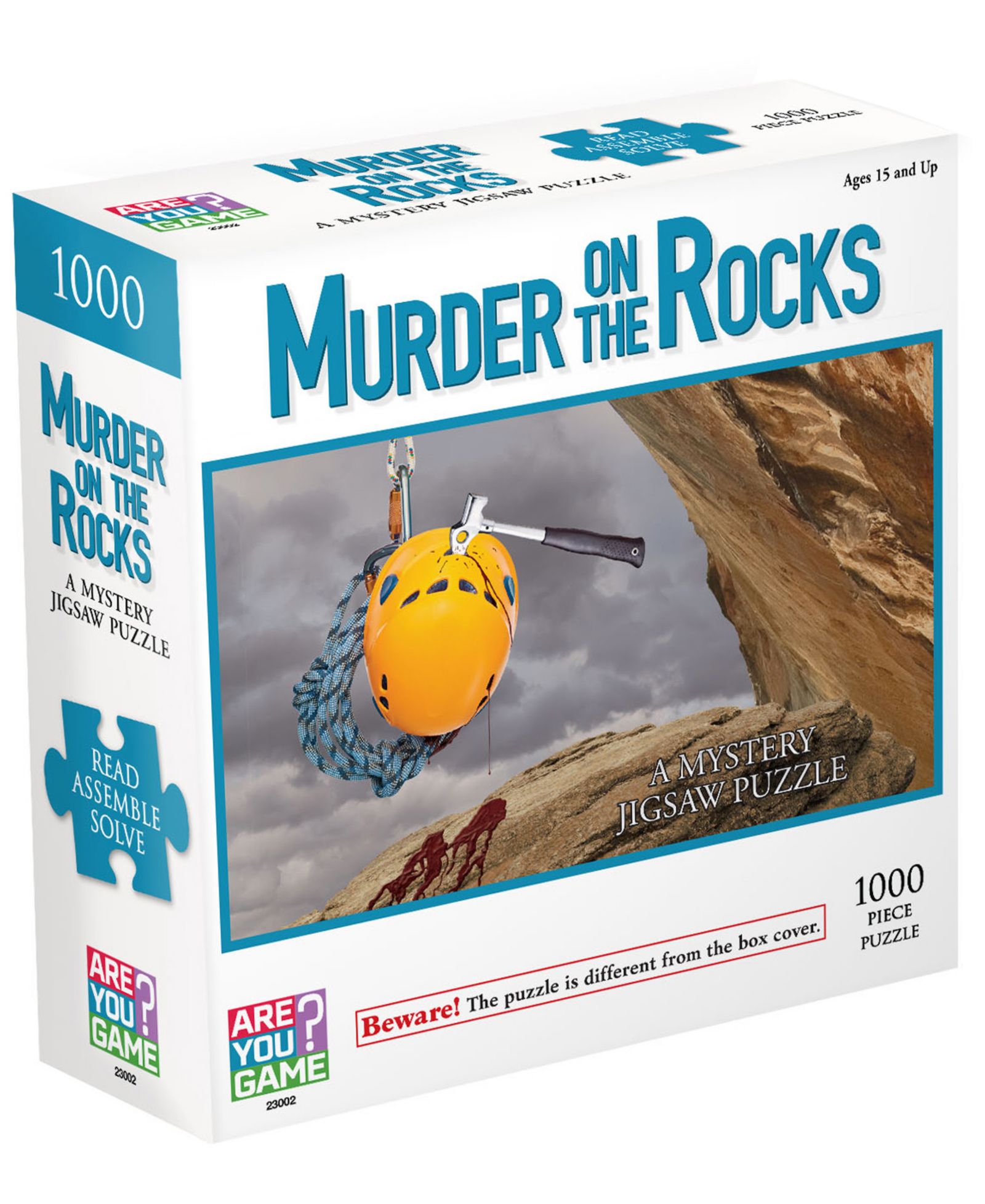 Классический детективный пазл Areyougame Murder On The Rocks 1000 Piece