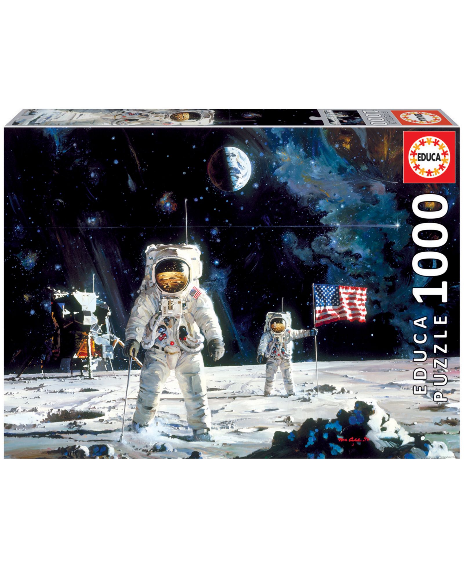 Educa Robert McCall - First Men On The Moon, пазл на 1000 деталей