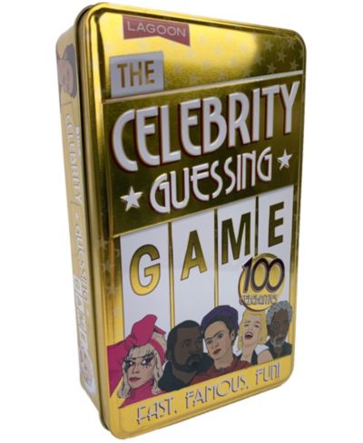 The Lagoon Group The Celebrity Guessing Game Tin, Ages 8+
