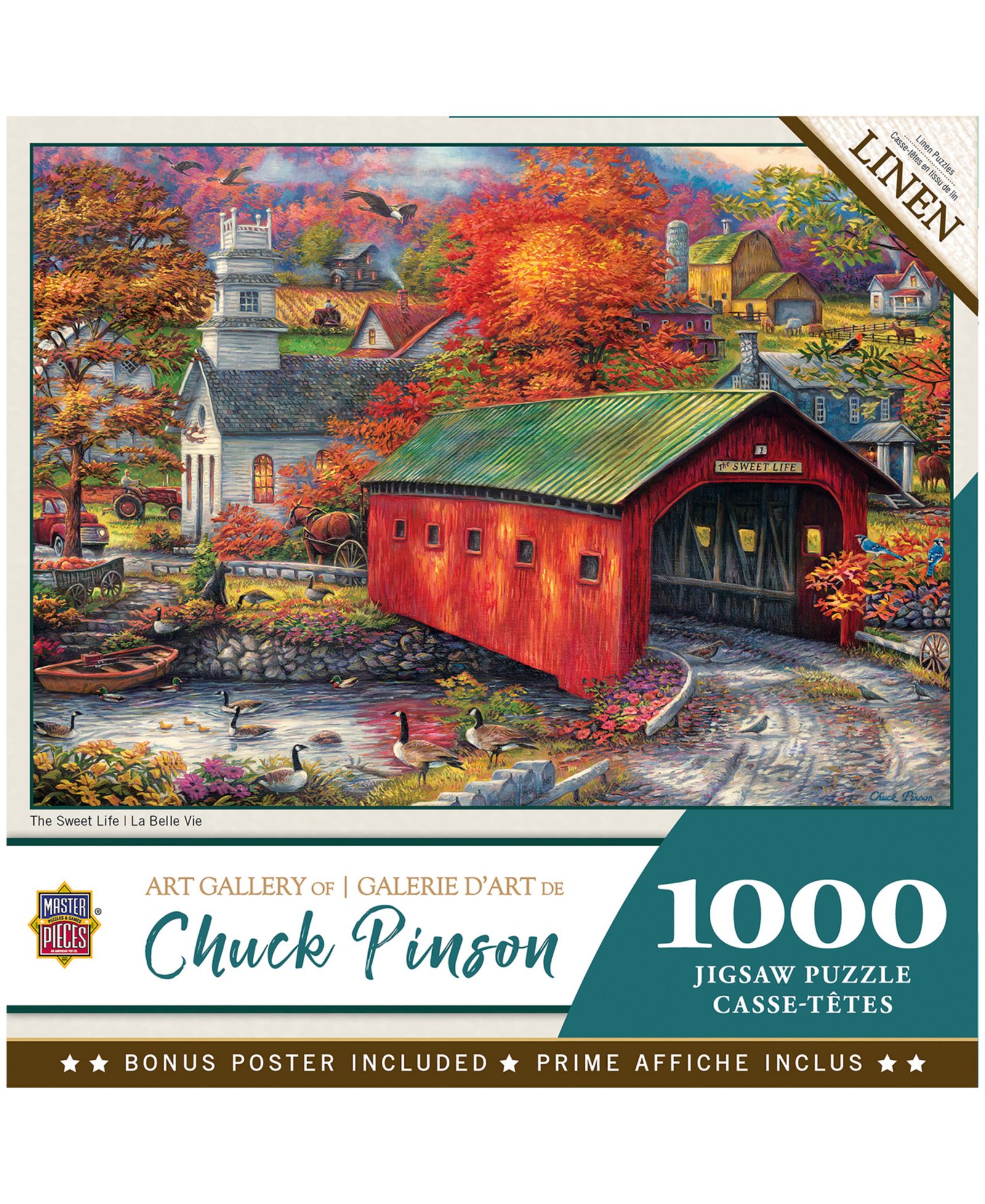 Пазл MasterPieces Puzzles Art Gallery of Chuck Pinson - The Sweet Life - 1000 Piece
