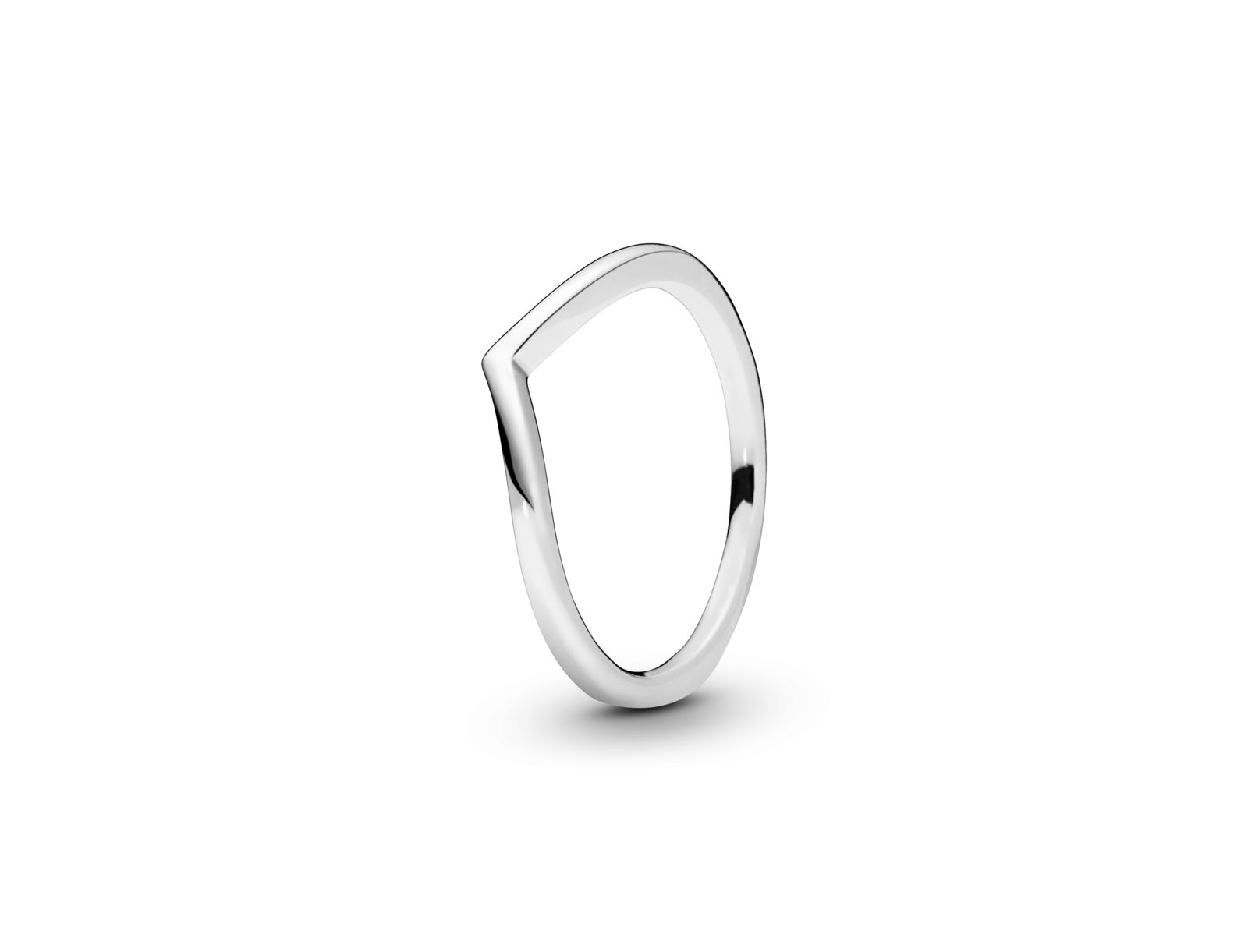 Кольцо Pandora Sterling Timeless Polished Wishbone