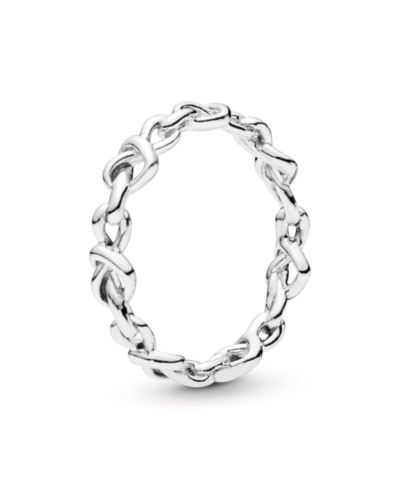 Кольцо Pandora Sterling Silver Moments Knotted Hearts