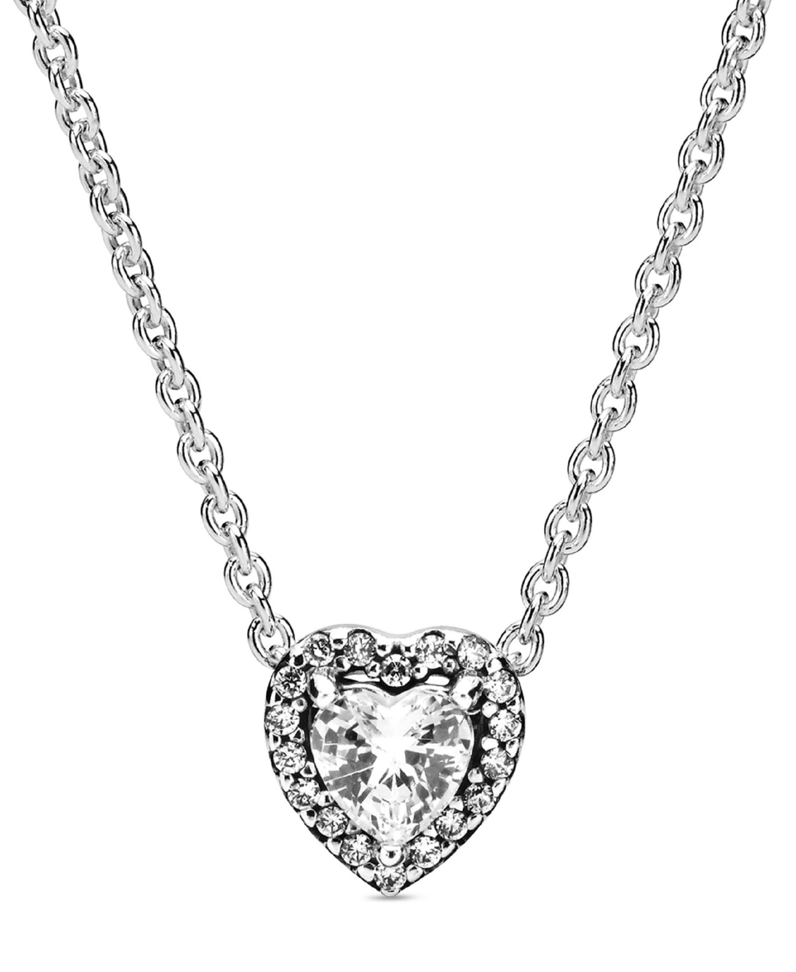 Ожерелье Pandora Timeless Sparkling Cubic Zirconia Heart Collier
