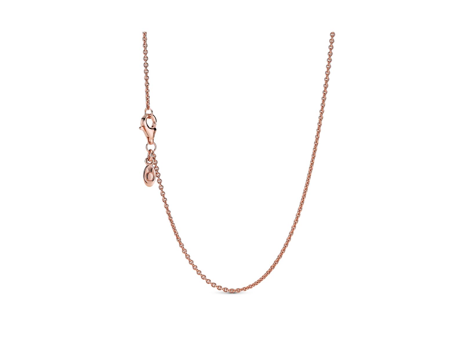 Pandora Классическая цепочка-ожерелье Classic Cable в 14K Rose Gold-Plated