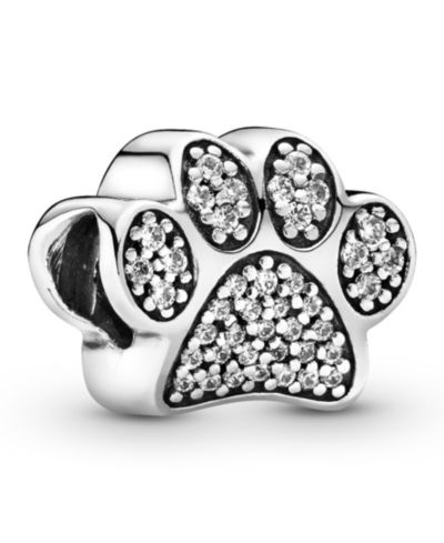 Шарм Pandora Cubic Zirconia Sparkling Paw Print