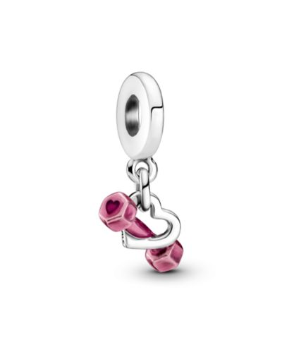 Pandora Подвески Dumbbell Heart из стерлингового серебра