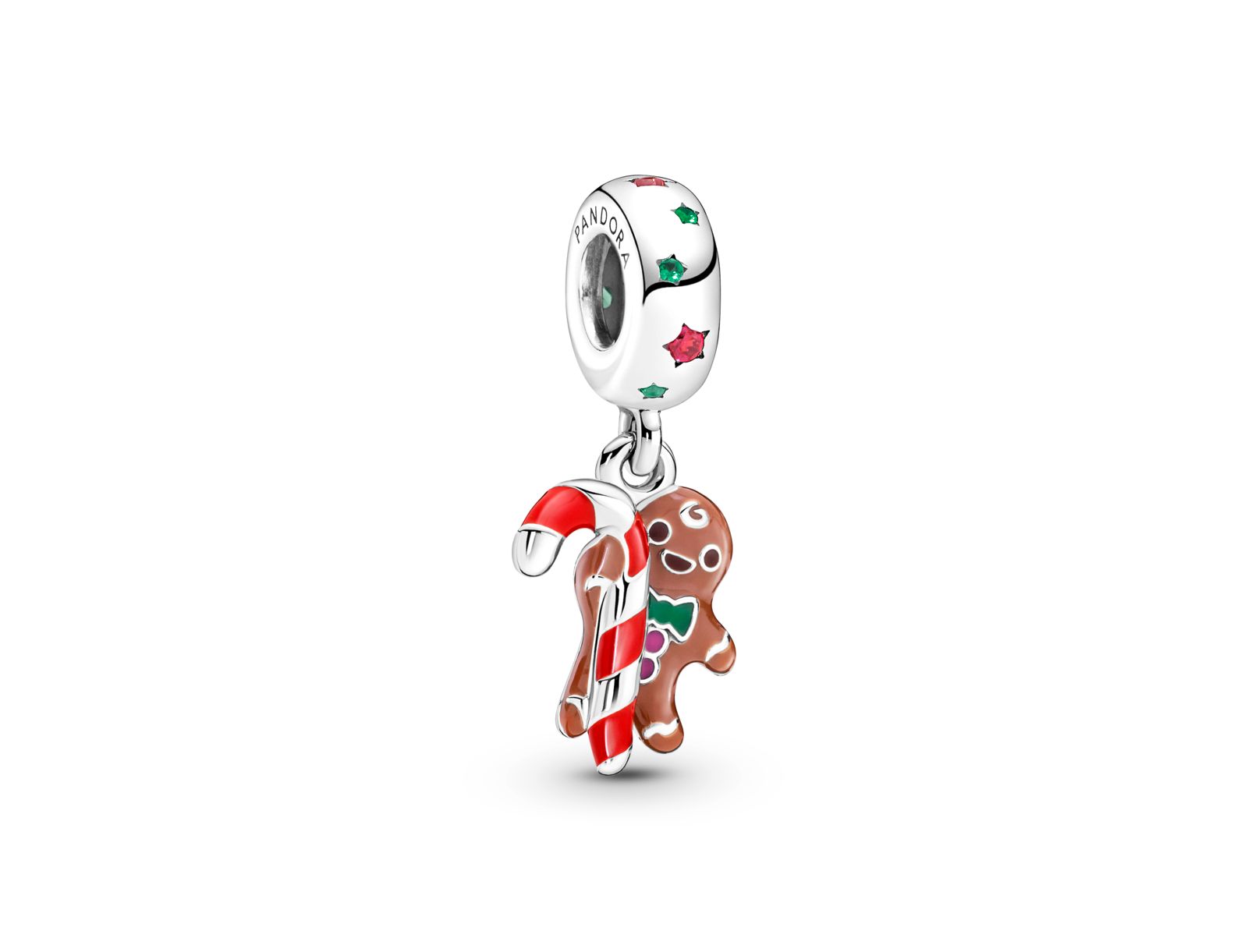 Pandora Sterling Silver Gingerbread Man Dangle Charm