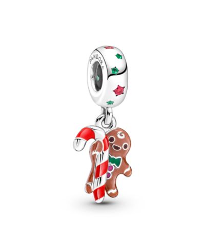 Pandora Sterling Silver Gingerbread Man Dangle Charm