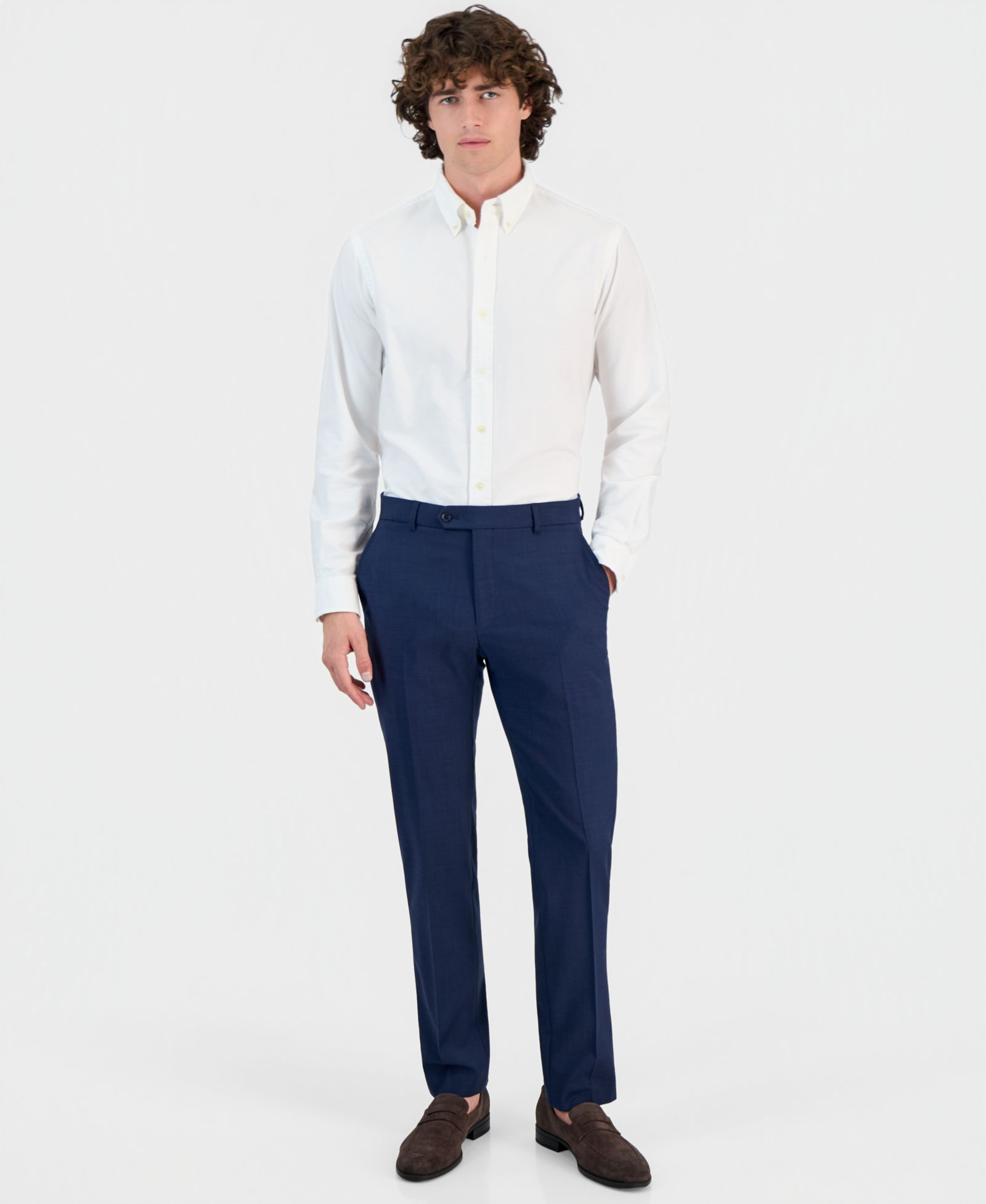 Tommy Hilfiger Men's Modern-Fit Wool TH-Flex Stretch Suit Separates Pant
