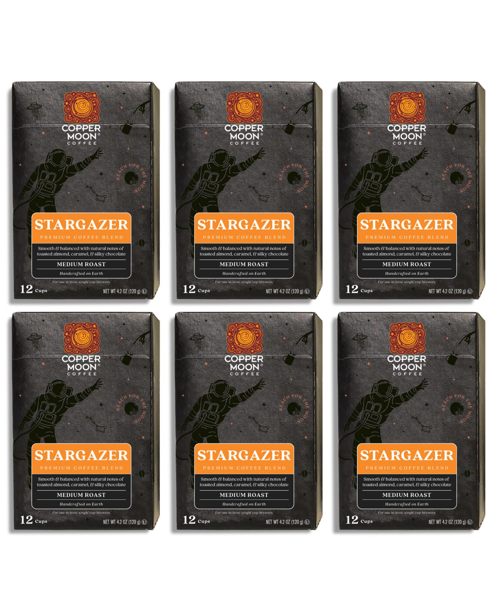 Copper Moon Coffee Stargazer Blend капсулы для кофе, 72 шт.