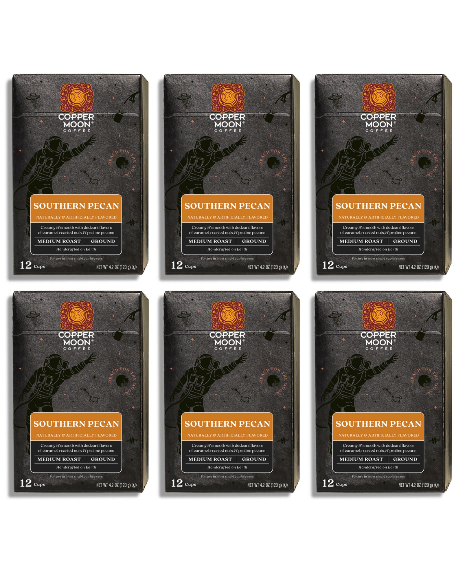 Кофе Copper Moon Coffee Southern Pecan Single Serve, 72 шт