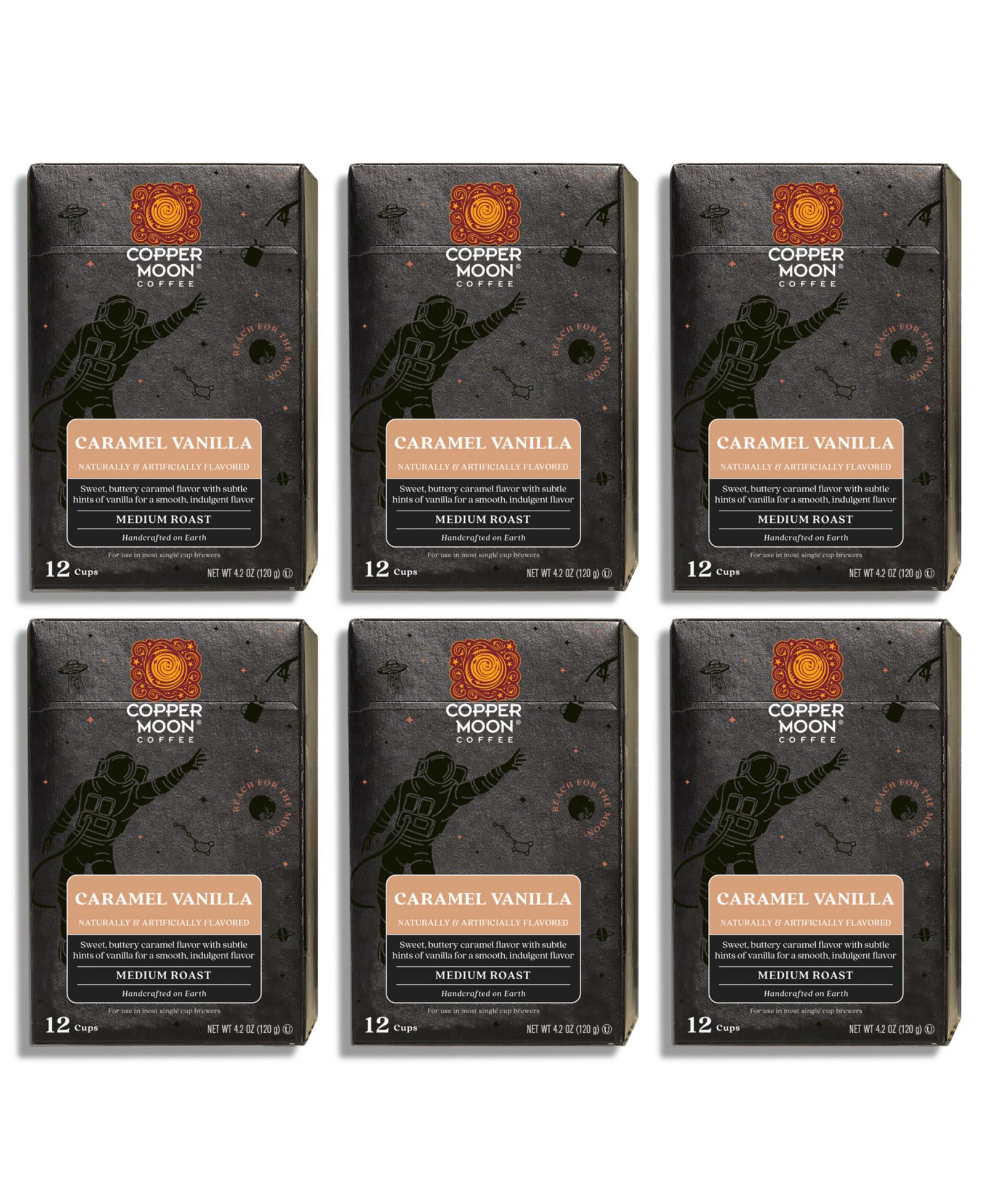 Copper Moon Coffee Caramel Vanilla капсулы для кофе, 72 шт
