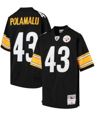 Детская джерси Mitchell & Ness Pittsburgh Steelers 2005 Gridiron Classics Troy Polamalu