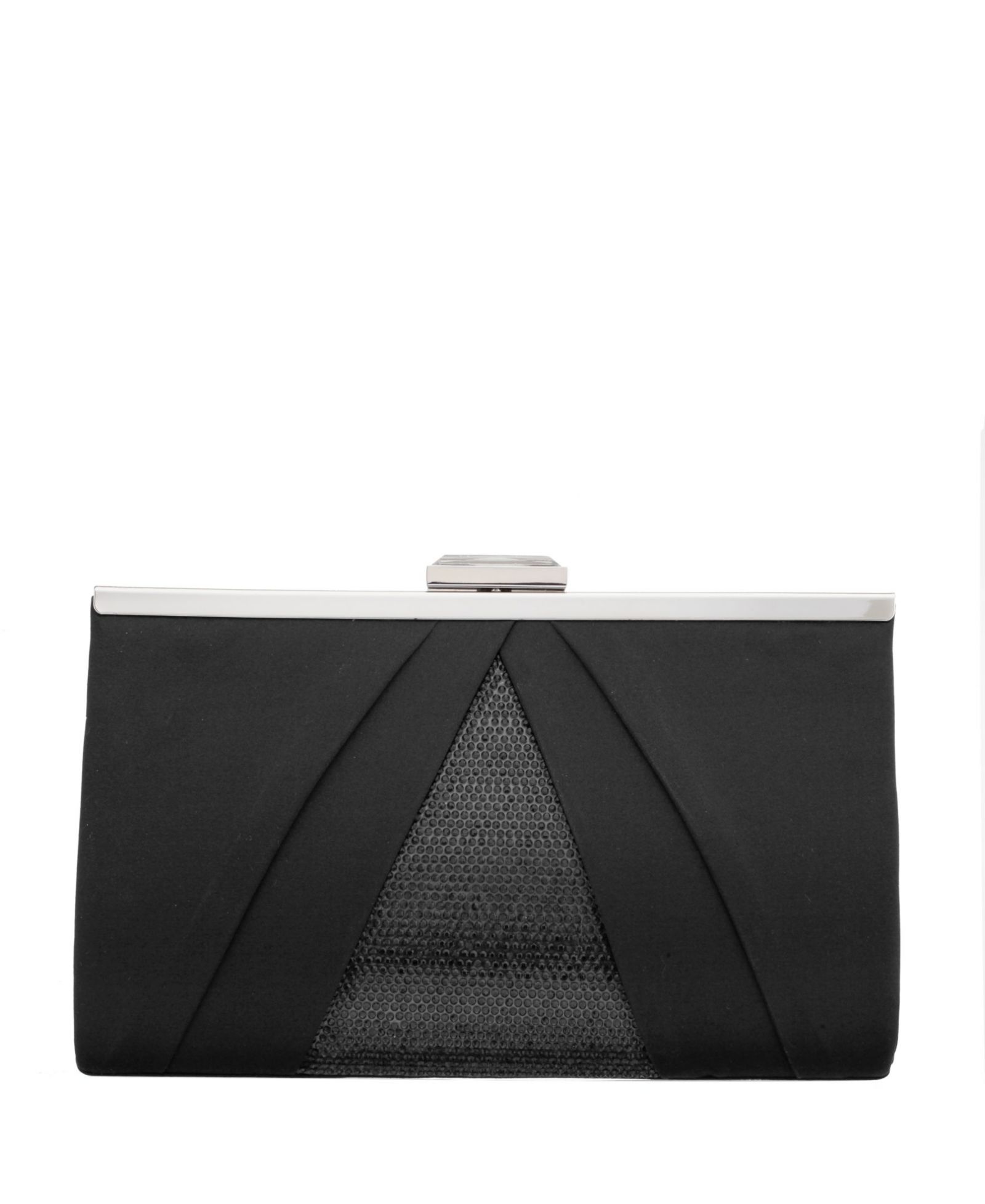 Женский клатч Nina Pleated Stain Crystal Frame