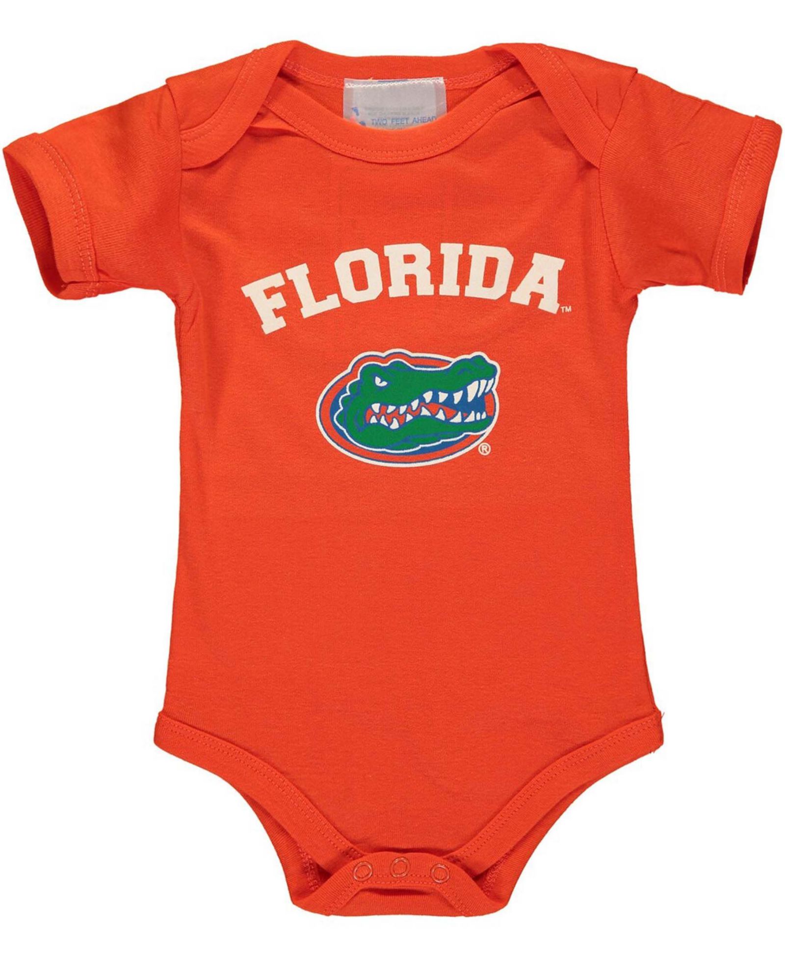 Детский боди Florida Gators с логотипом оранжевого цвета
