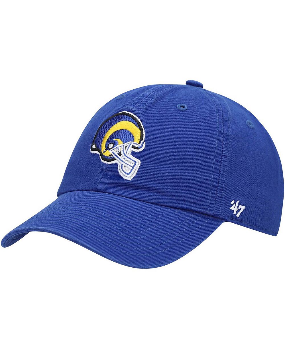 Мужская регулируемая кепка Royal Los Angeles Rams Clean Up Legacy