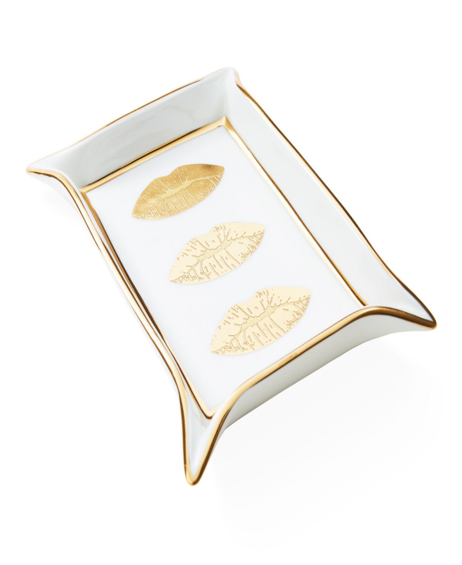 Лоток для мелочей Jonathan Adler Lips 5" Valet Tray