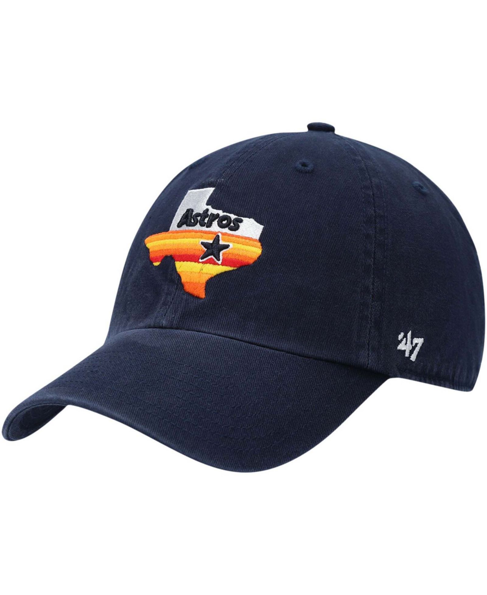 Мужская регулируемая кепка '47 Brand Houston Astros 1984 Logo Cooperstown Collection, темно-синяя