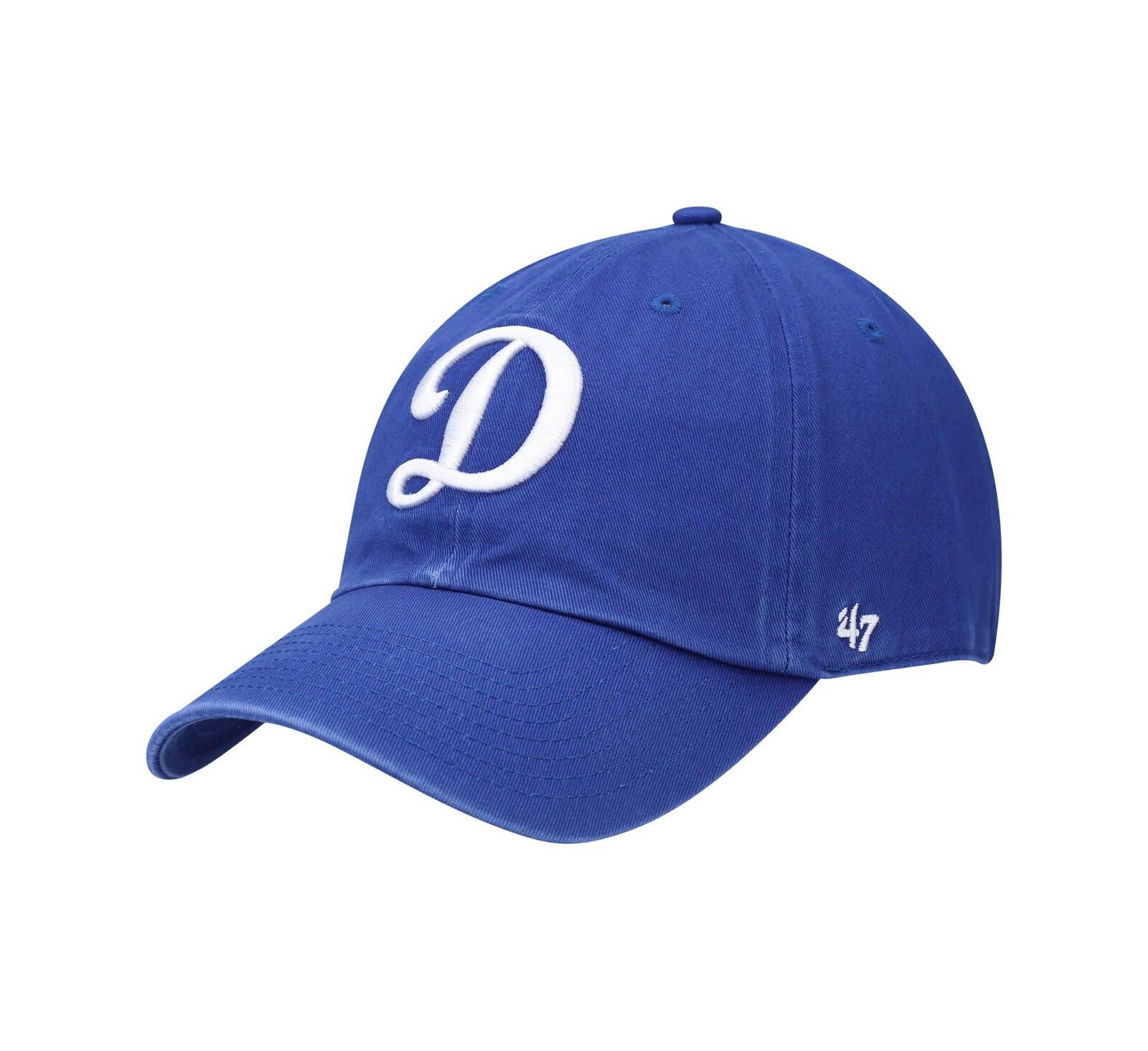 Мужская кепка '47 Brand Royal Los Angeles Dodgers Clean Up регулируемая