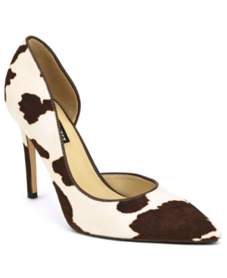 Brown/Cream Calf Hair