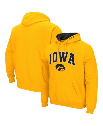Мужское худи с логотипом Iowa Hawkeyes Arch Logo 3.0
