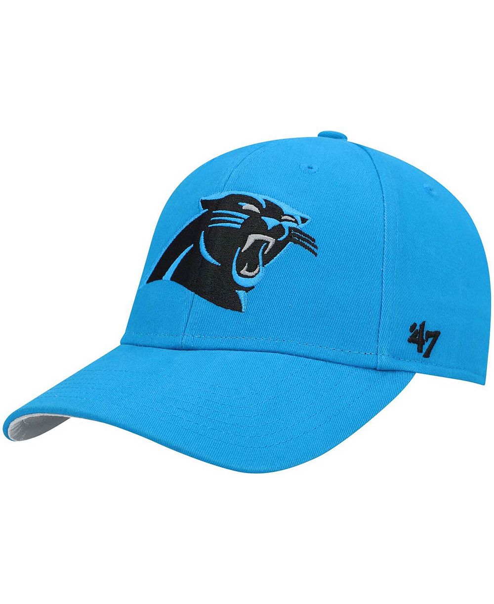 Синяя регулируемая кепка '47 Brand Boys Blue Carolina Panthers Basic MVP
