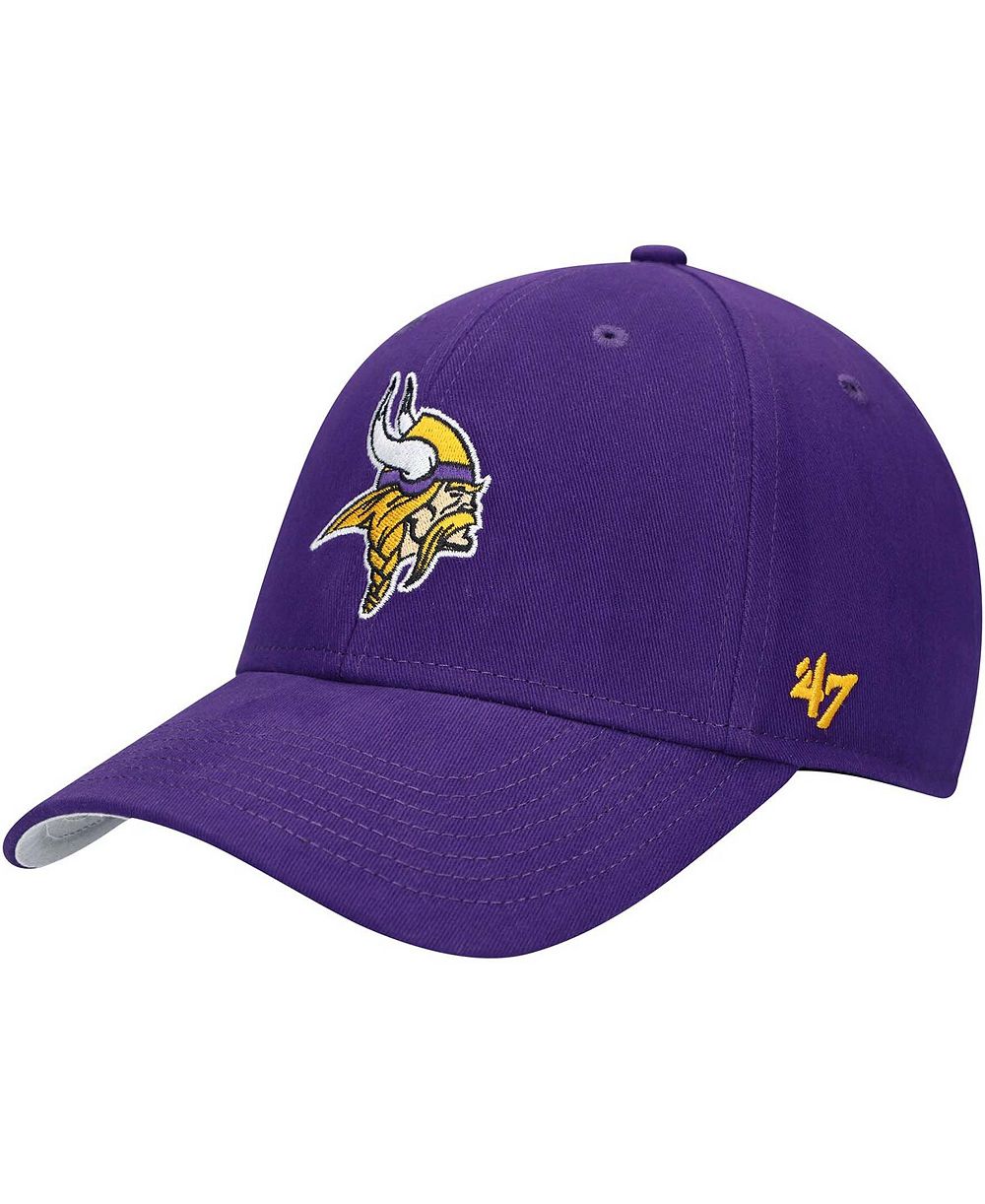 Детская бейсболка Minnesota Vikings Basic MVP, фиолетовая