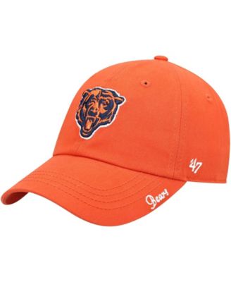 Женская регулируемая кепка '47 Brand Orange Chicago Bears Miata Clean Up