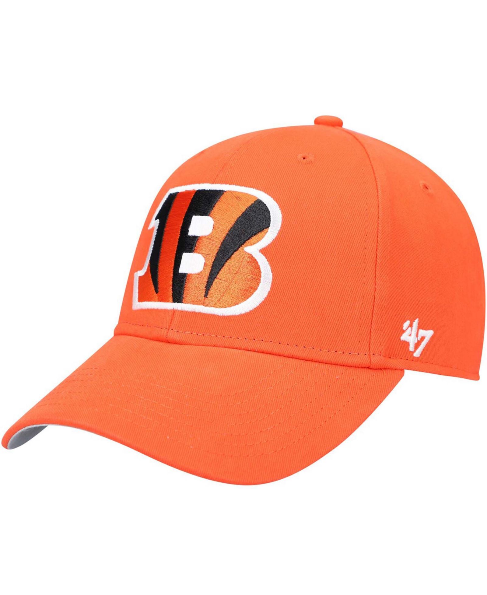 Boys Orange Cincinnati Bengals Basic Secondary MVP Adjustable Hat