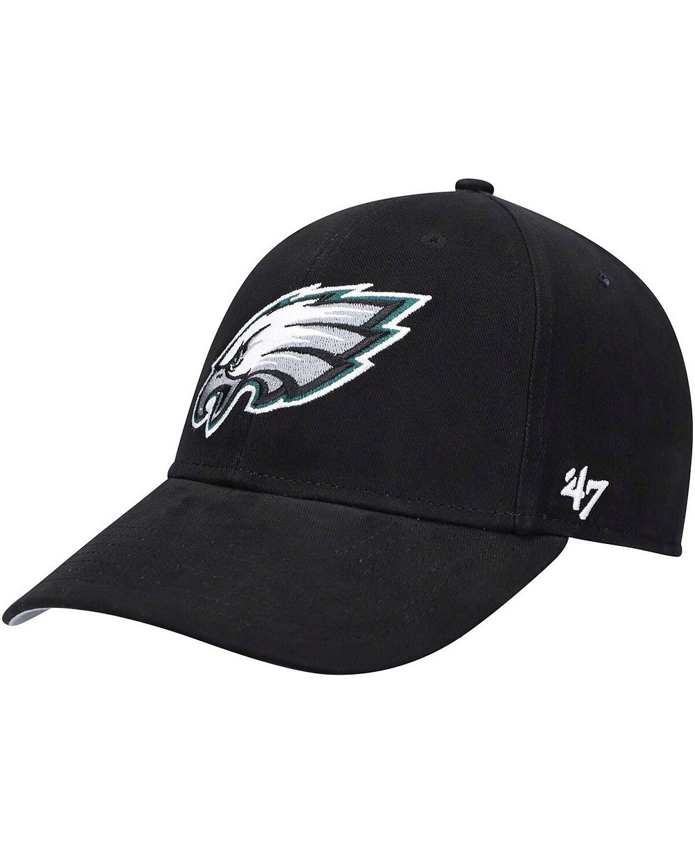 '47 Brand Детская регулируемая кепка Philadelphia Eagles, черная