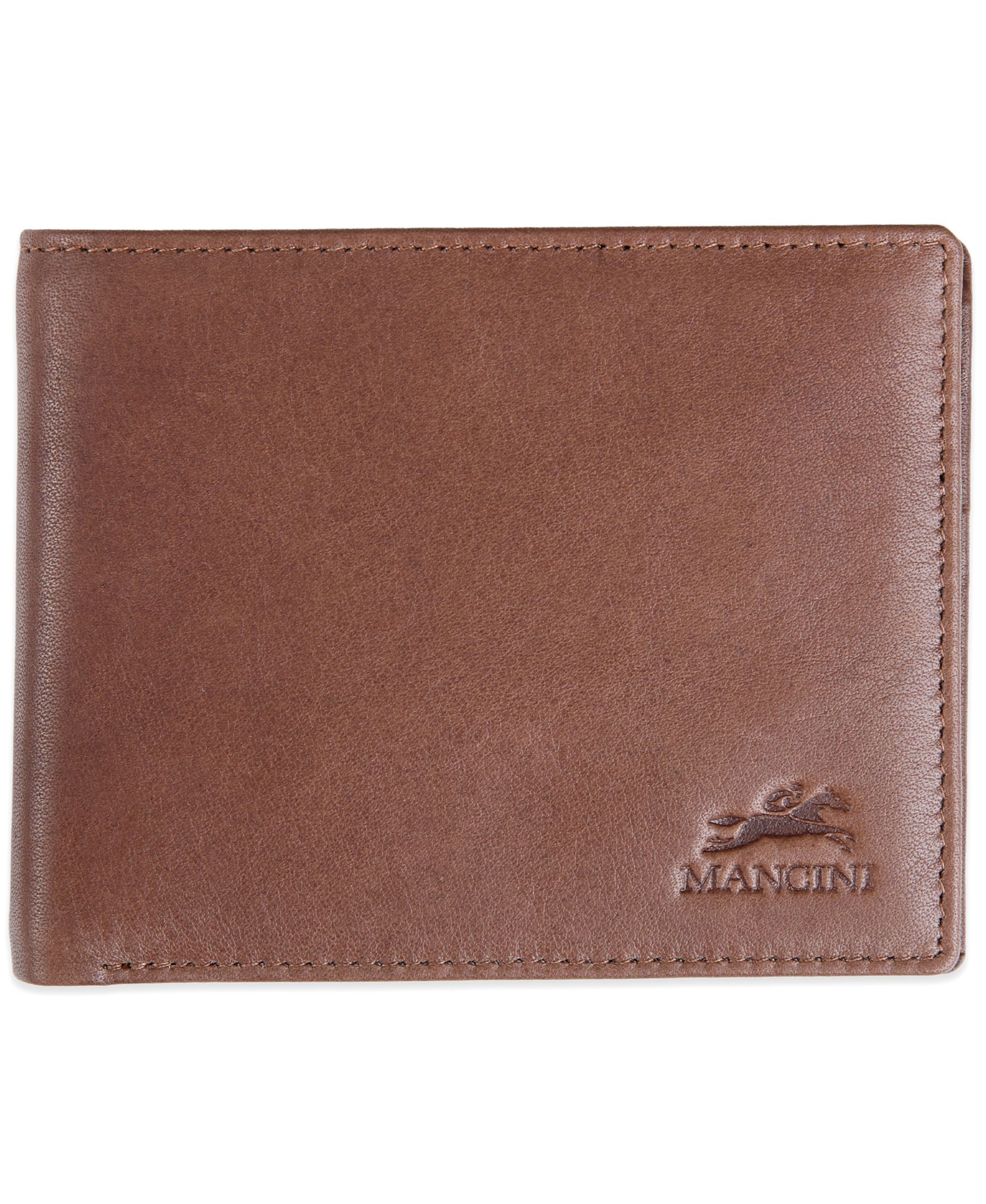 Мужской бифолд-кошелек Mancini Bellagio Collection с отделением для монет