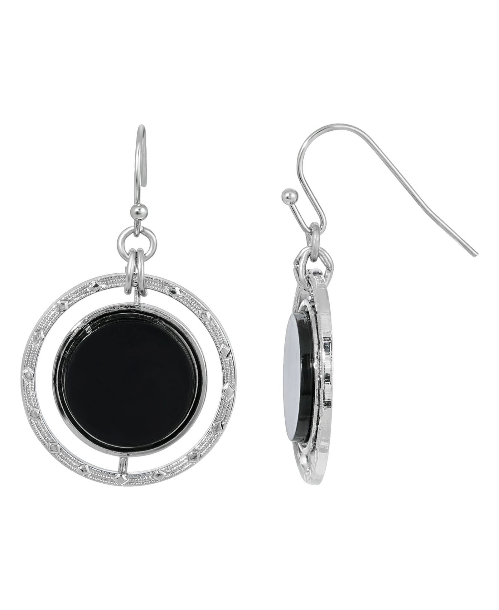 Серьги-подвески 2028 Round Drop