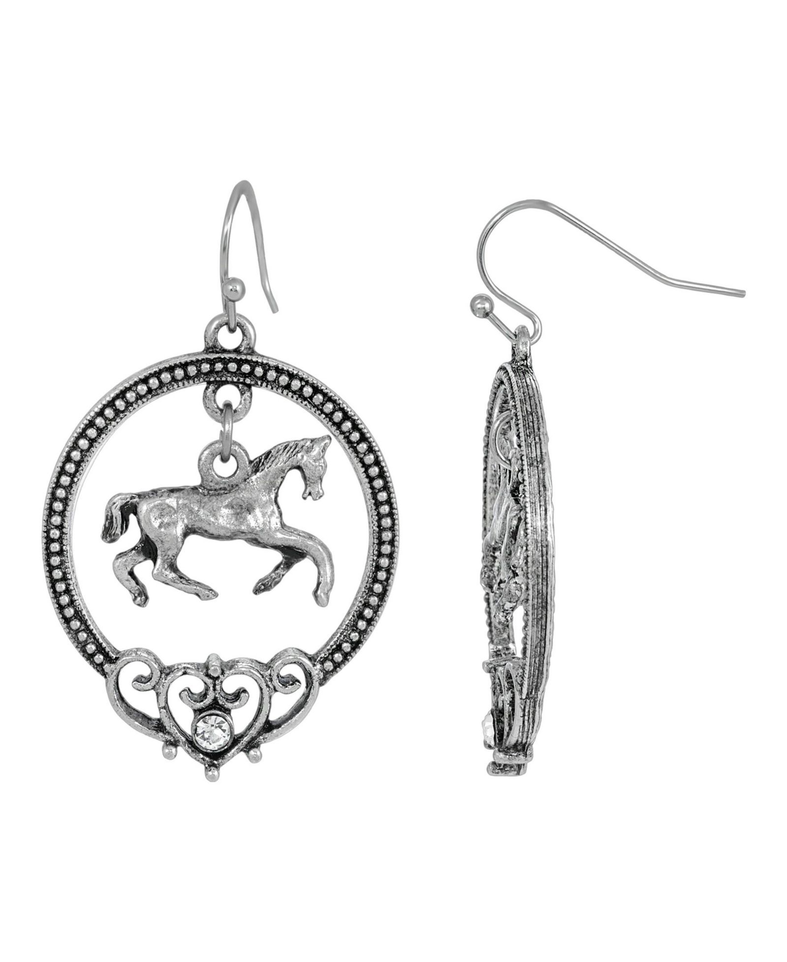 Серьги-кольца 2028 Horse Hoop
