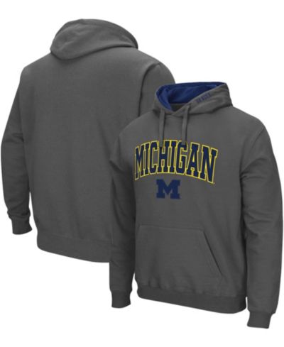 Мужская толстовка с капюшоном Colosseum Michigan Wolverines Arch Logo 3.0