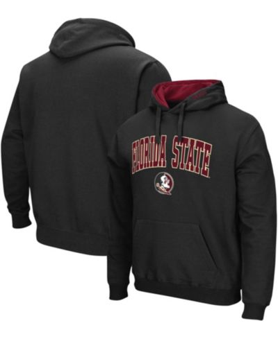 Мужской черный худи с логотипом Florida State Seminoles Arch Logo 3.0
