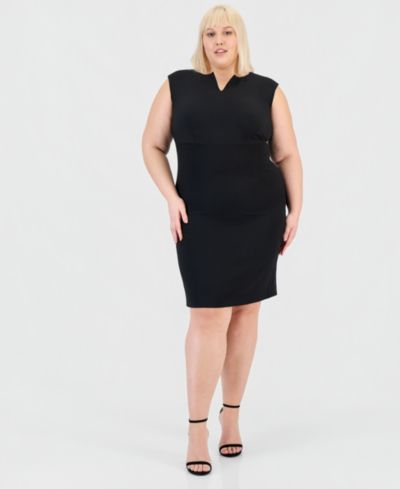 Платье Kasper Plus Size Sleeveless Sheath