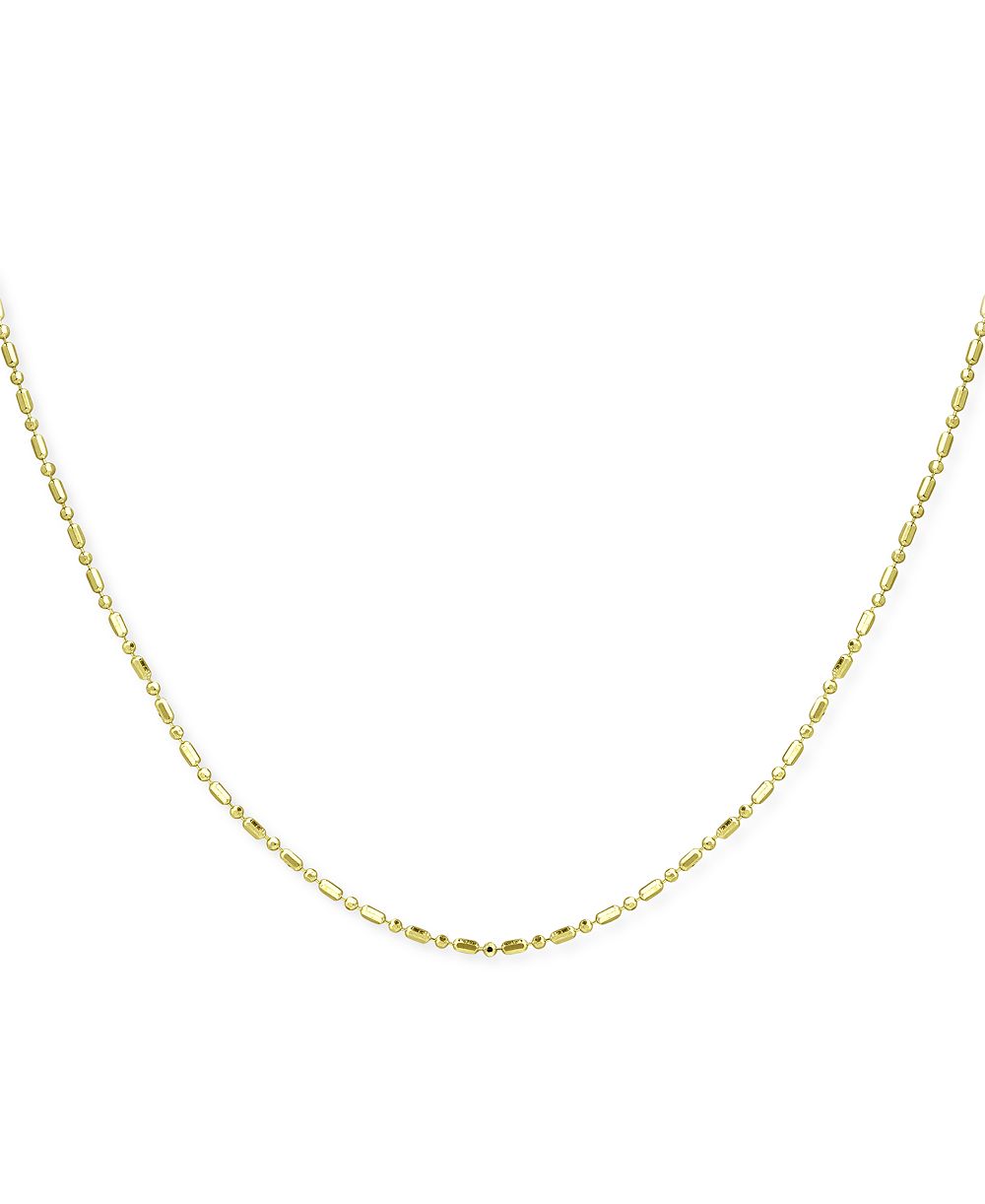 Giani Bernini Цепочка-ожерелье Dot & Dash Link 18" в 18k Gold-Plated Sterling Silver