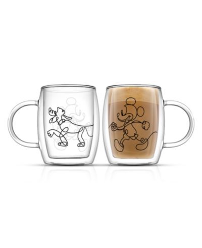 Набор кофейных кружек JoyJolt Disney Mickey and Pluto, 2 шт