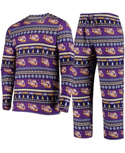 Concepts Sport Мужской комплект (свитер и брюки) LSU Tigers Ugly Sweater