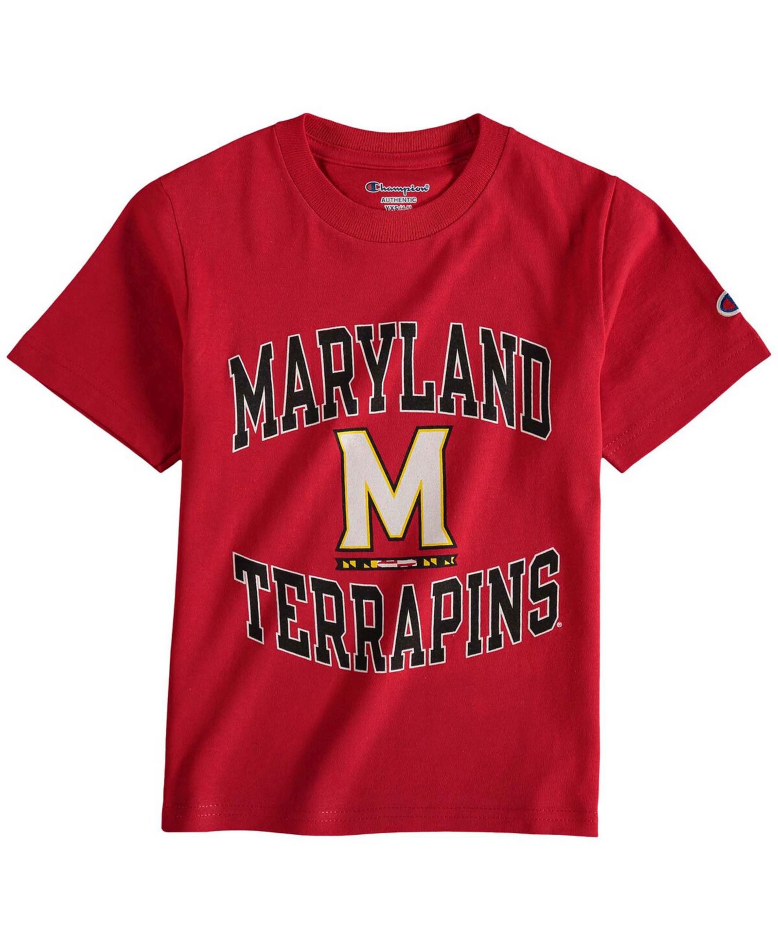 Champion детская футболка Red Maryland Terrapins Circling Team Jersey