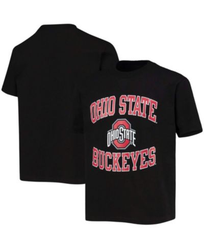 Детская футболка с принтом Ohio State Buckeyes для мальчиков и девочек