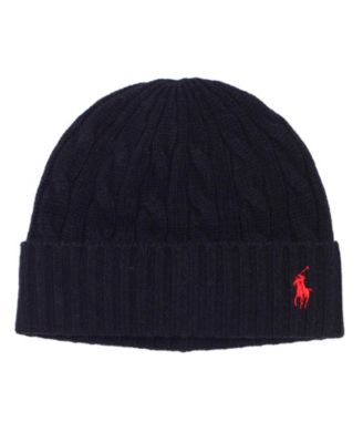 Мужская классическая вязаная шапка Polo Ralph Lauren