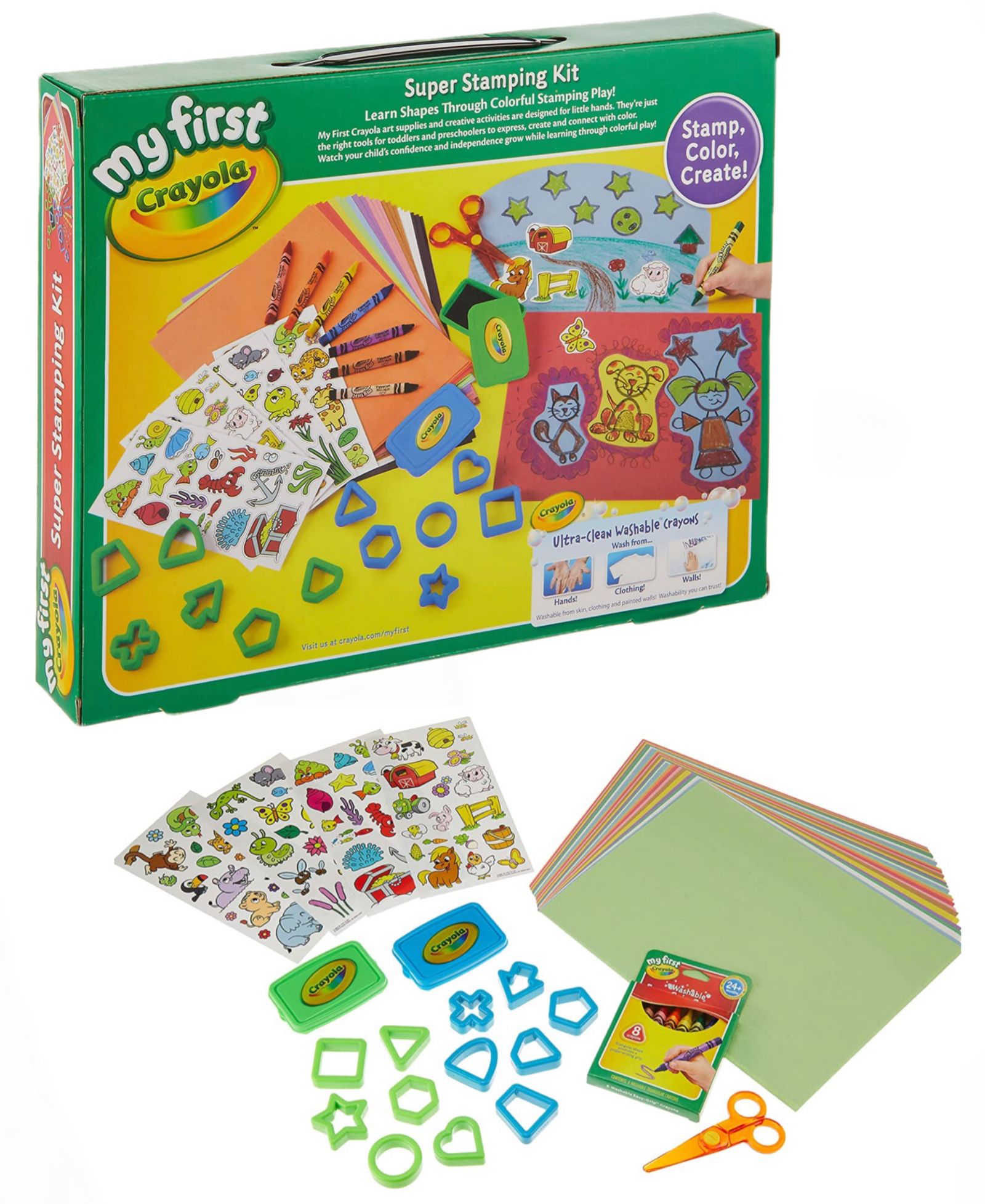 Набор для первых штампов Crayola My Baby's First Stamp Kit