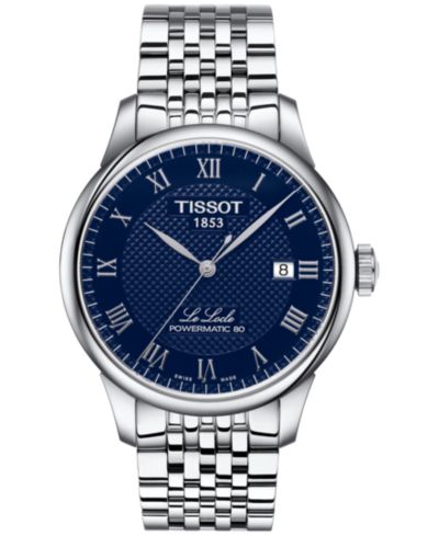 Мужские часы Tissot Le Locle Powermatic 80 Automatic Stainless Steel 39.3mm