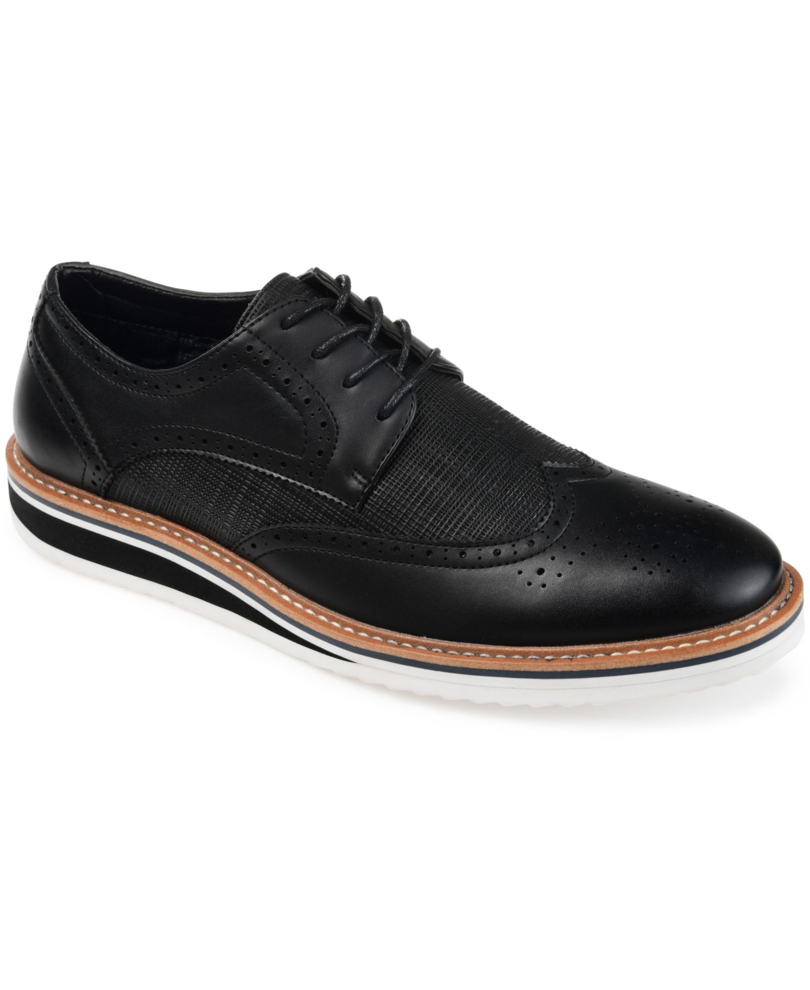 Vance Co. Men's Warrick Wingtip Derby Shoes