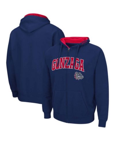 Мужское худи Colosseum Navy Gonzaga Bulldogs Arch Logo 3.0 Full-Zip