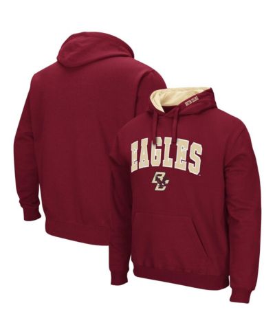 Мужское худи Colosseum Boston College Eagles Arch and Logo