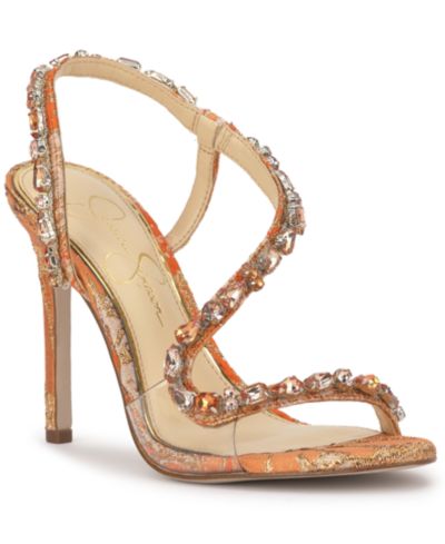 Женские вечерние сандалии Jessica Simpson Jaycin Barely-There Rhinestone