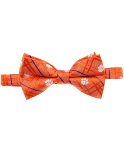 Мужской оранжевый галстук-бабочка Clemson Tigers Oxford
